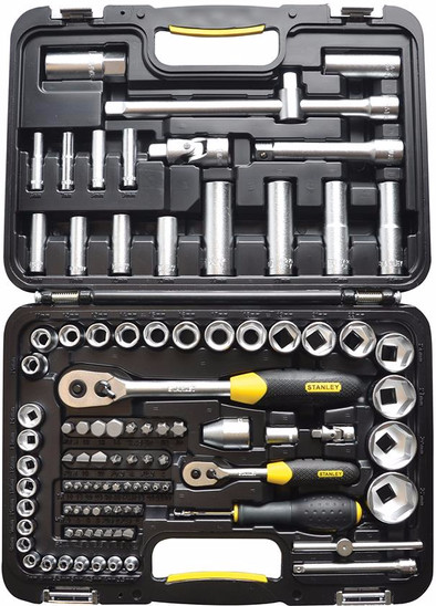 Stanley Dopsleutelset Gemengd (96-delig) is nooit meer leverbaar