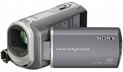 Sony DCR-SX50E Memorystick Camcorder 16GB Grey is nooit meer leverbaar