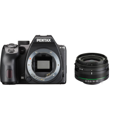 PENTAX K-70 Black + 18-50mm WR is no longer available