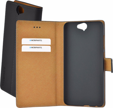 Mobiparts Premium Wallet Case HTC One A9 Zwart is nooit meer leverbaar