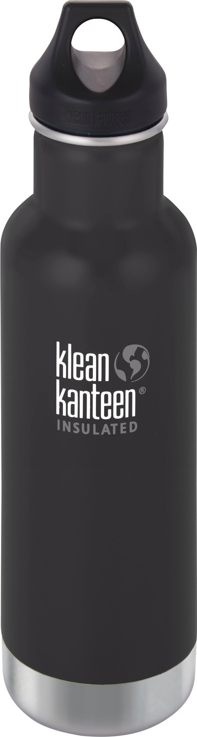 Klean Kanteen Classic Vacuum Insulated 0,6L Shale Black is nooit meer leverbaar