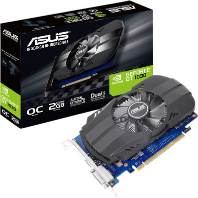 Asus PH-GT1030-O2G is nooit meer leverbaar