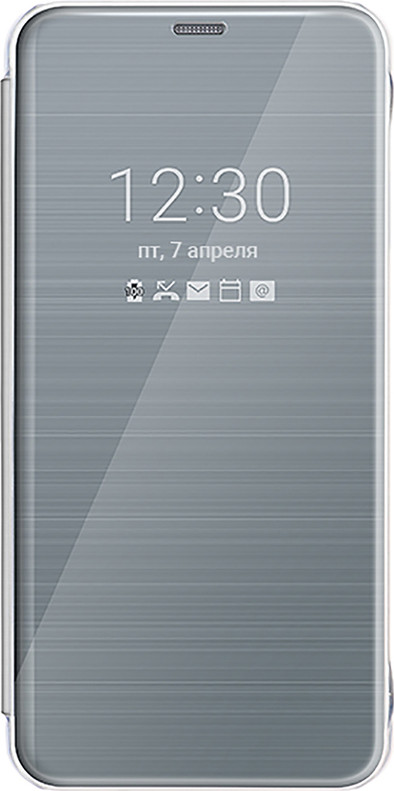 LG G6 Overlay Book Case Zilver is nooit meer leverbaar