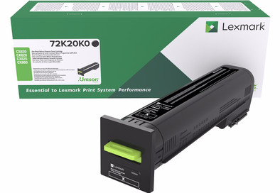 Lexmark 722 Zwart (72K20K0) is nooit meer leverbaar