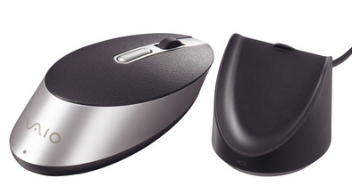 Sony Vaio Bluetooth Laser Muis met Oplaadstation is nooit meer leverbaar