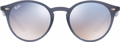 Ray-Ban RB2180 Opal Dark Azure / Clear Gradient Blue Mirror Silver is nooit meer leverbaar
