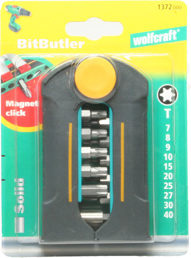 Wolfcraft 11-delige Bitset Torx is nooit meer leverbaar