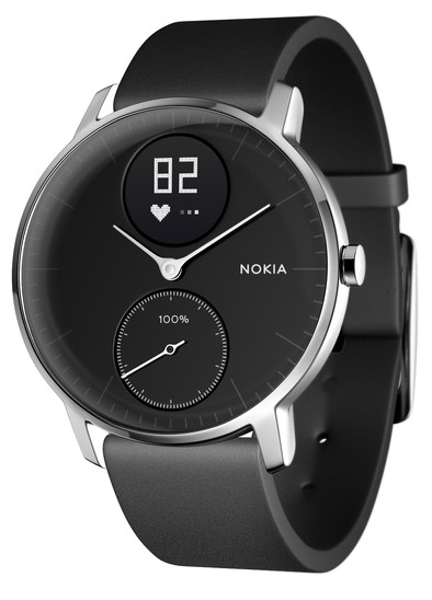 Withings Steel HR 36mm Black is nooit meer leverbaar