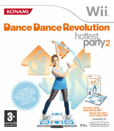 Dance Dance Revolution Hottest Party 2 + Dance Mat Wii is nooit meer leverbaar