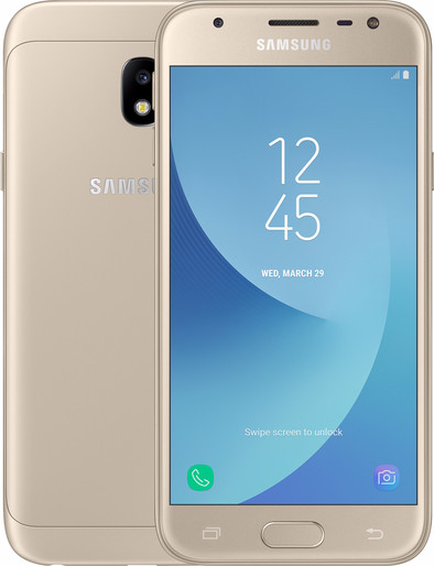 Le produit Samsung Galaxy J3 (2017) Or ne sera plus jamais disponible