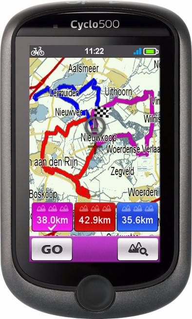 Mio Cyclo 500 WEU is nooit meer leverbaar