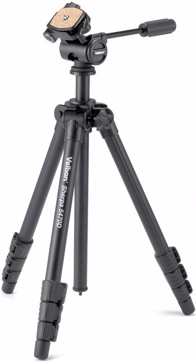 Velbon Sherpa 5370D + PH-157Q BK is nooit meer leverbaar