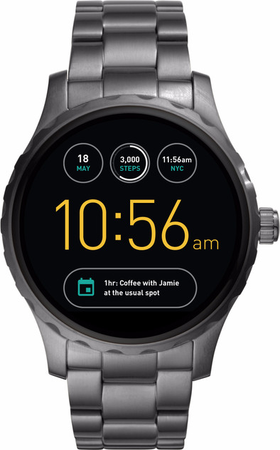 Fossil Q Marshal 45mm Gunmetal is nooit meer leverbaar