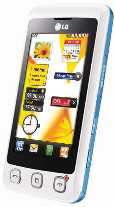 LG KP500 Cookie White Aqua is nooit meer leverbaar