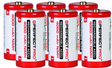 Perfectpro NiMH batterijen 6 x C is nooit meer leverbaar