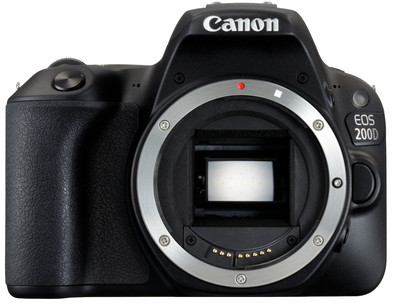 Canon EOS 200D Body Zwart is nooit meer leverbaar