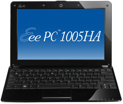 Asus Eee PC 1005HA-H Zwart is nooit meer leverbaar