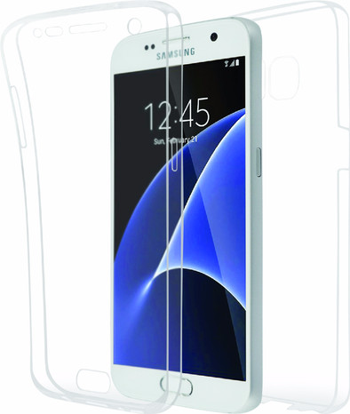 Azuri TPU Ultra Thin Samsung Galaxy S7 Full Body Transparant is nooit meer leverbaar