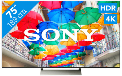 Sony KD-75XE9405 is nooit meer leverbaar