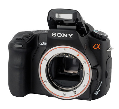 Sony A200 Body is nooit meer leverbaar
