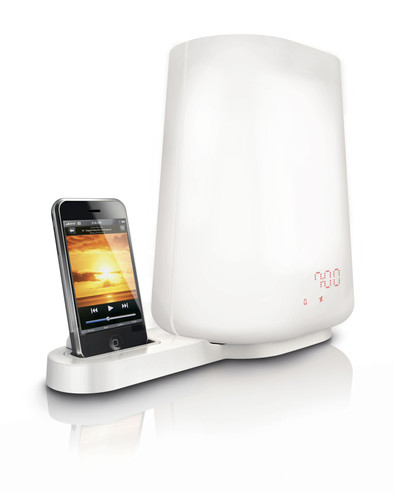 Philips Wake-up Light met iPod Dockingstation HF3490 is nooit meer leverbaar