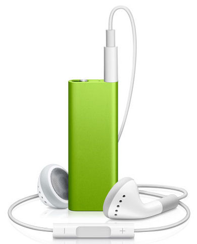Apple iPod Shuffle 2 GB Green (3G) is nooit meer leverbaar