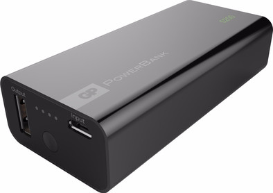 GP Portable PowerBank 5.200 mAh Zwart is nooit meer leverbaar