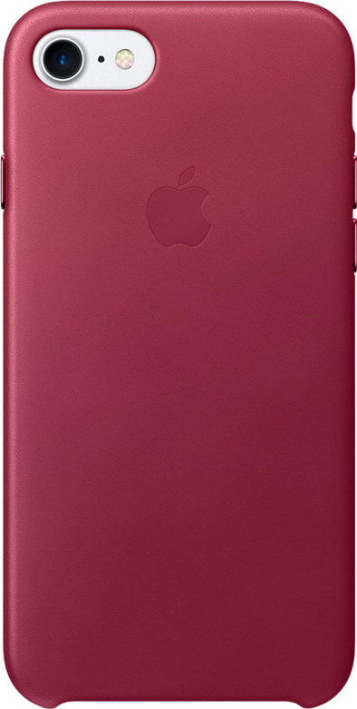 Apple iPhone 7/8 Leather Case Roze is nooit meer leverbaar