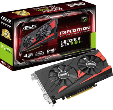 Le produit Asus Expedition GeForce GTX 1050Ti 4GB ne sera plus jamais disponible