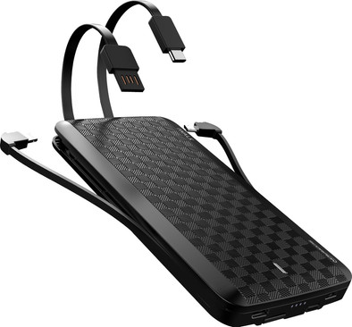 iWalk Scorpion X Powerbank 12.000 mAh Zwart is nooit meer leverbaar