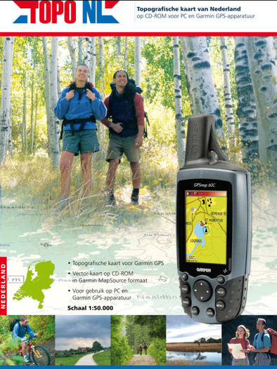 Garmin MapSource TOPO Nederland is nooit meer leverbaar