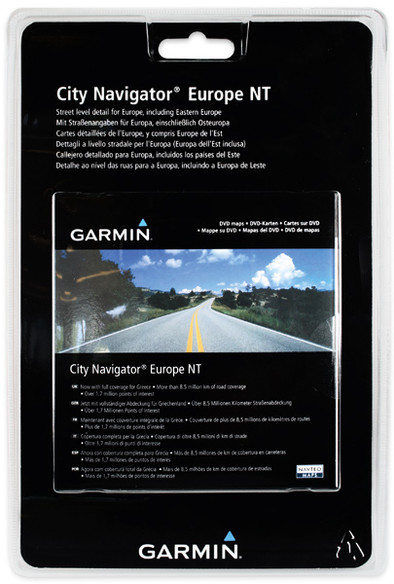 Garmin City Navigator NT Europe is nooit meer leverbaar
