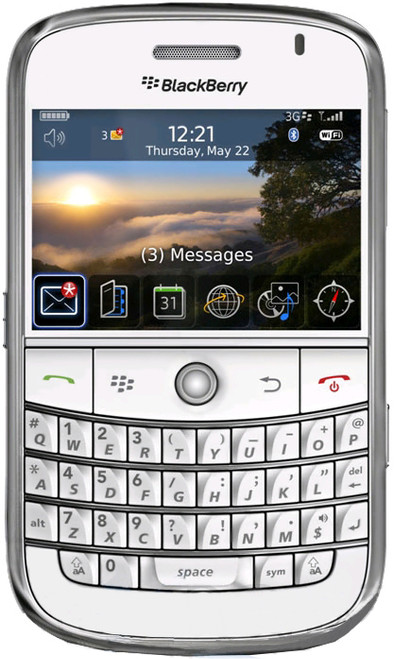 BlackBerry Bold 9000 White QWERTY is nooit meer leverbaar