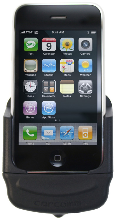 Carcomm Car Holder iPhone 3G / Touch 2G with Pass Through is nooit meer leverbaar