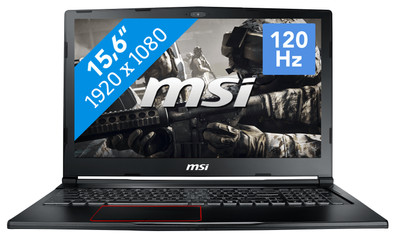 MSI GE63VR 7RF-006BE Azerty is nooit meer leverbaar