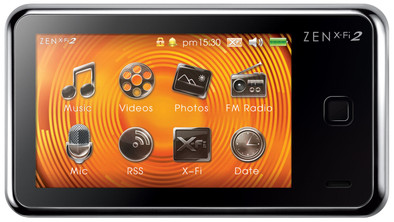 Creative Zen X-Fi 2 Touch 8 GB is nooit meer leverbaar