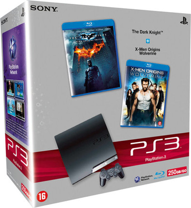 PS3 Slim 250 GB Blu-ray Pack is nooit meer leverbaar