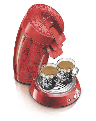 Philips Senseo Rood Marcel Wanders Limited HD7823/50 is nooit meer leverbaar