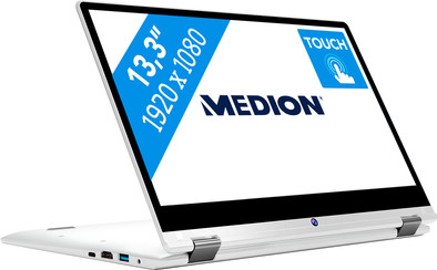 Medion Akoya E3213T 128GB Wit is nooit meer leverbaar
