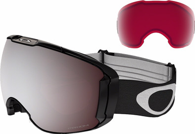 Oakley Airbrake XL Black + Prizm Black &amp; Prizm Rose Lenzen is nooit meer leverbaar