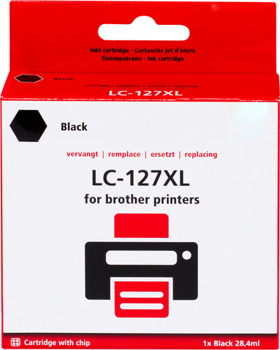 Own brand LC-127XL Black for Brother printers (LC-127XLBK) is no longer available