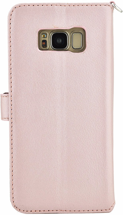 Valenta Premium Samsung Galaxy S8 Book Case Rose Gold is nooit meer leverbaar