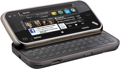 Nokia N97 Mini Cherry Black QWERTY is nooit meer leverbaar