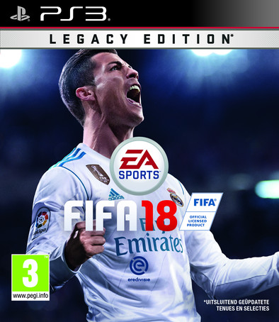 FIFA 18 PS3 is nooit meer leverbaar
