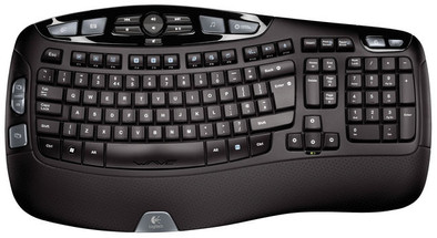 Logitech Wave Bedraad Toetsenbord Qwerty is nooit meer leverbaar
