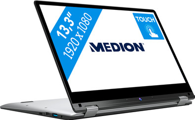 Medion Akoya E3213T 64GB Silver Azerty is nooit meer leverbaar