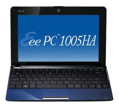Asus Eee PC 1005HA-H Blauw Windows 7 is nooit meer leverbaar