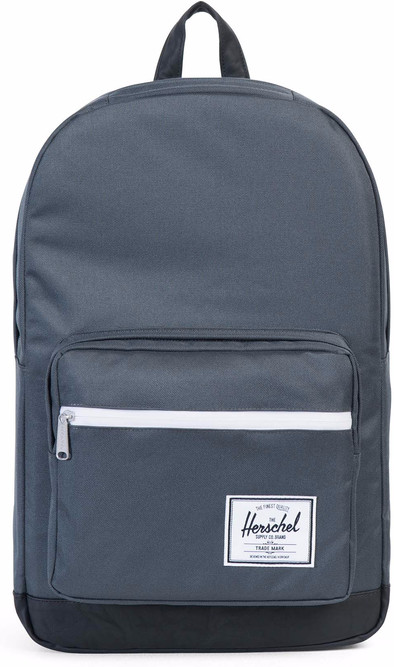 Herschel Pop Quiz Dark Shadow/Black Synthetic Leather is nooit meer leverbaar