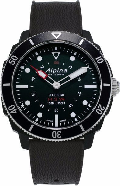 Le produit Alpina Seastrong Horological Noir / Noir ne sera plus jamais disponible