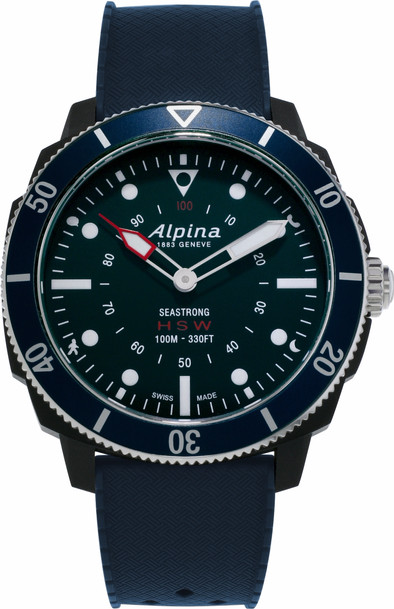 Le produit Alpina Seastrong Horological Hybrid Bleu / Bleu ne sera plus jamais disponible